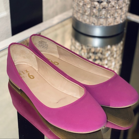 Fuschia Ballet Flats - Picture 7 of 10